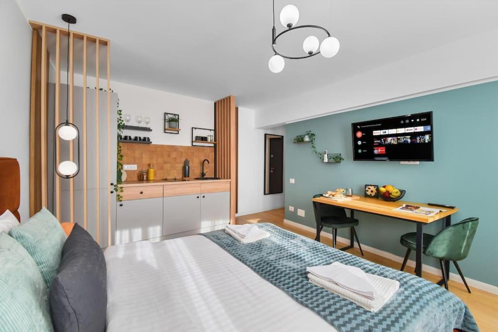 Mysa Modern Studio * Near Cismigiu Park * Netflix Bukarest Eksteriør billede